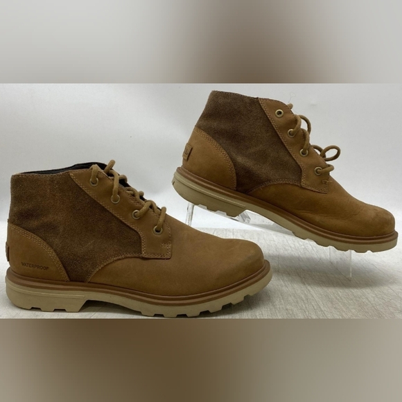 Sorel Carson™ Leather Tan Brown Chukka Boots Size 9 Used Exc MSRP $160 main image 7